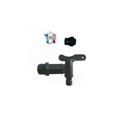 Faucet and Fitting for Deep Drains and Pans