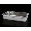 Bac Gastronorme Inox GN1/1 Plein H. 100 mm