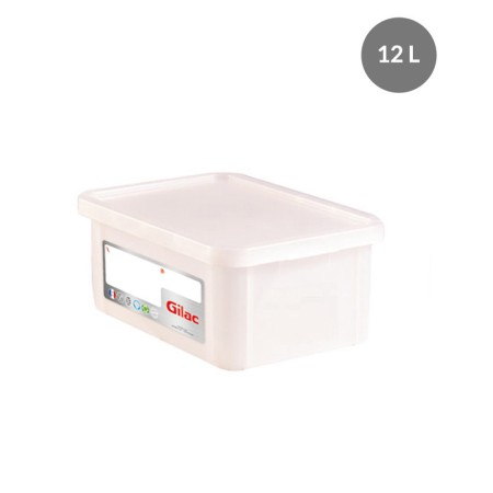 12-litre rectangular HACCP bin with lid