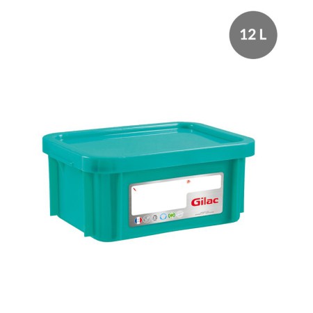 12-litre rectangular HACCP bin with lid