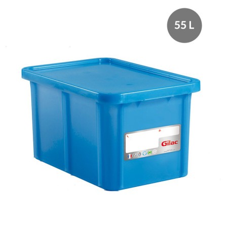 HACCP 55-litre rectangular bin with lid
