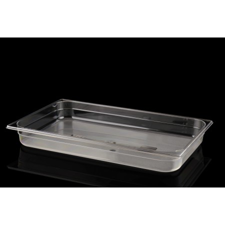 Polycarbonate GN 1/1 Gastronorm tray H. 65 mm
