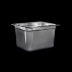 GN1/2 stainless steel Gastronorm Tray, full H. 200 mm