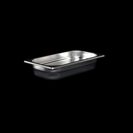 GN1/3 Stainless steel Gastronorm Tray, full H. 65 mm