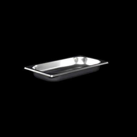 GN1/3 Full H. 40 mm stainless steel Gastronorm Tray