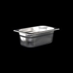 GN1/4 Stainless steel Gastronorm Tray, full H. 100 mm