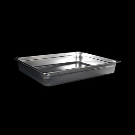 GN2/1 Stainless steel Gastronorm Tray Full H.100mm