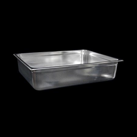 GN2/1 Stainless steel Gastronorm Tray Full H.150mm