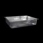 GN2/1 Stainless steel Gastronorm Tray Full H.150mm