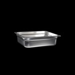 GN2/3 Stainless steel Gastronorm Tray, Full H. 100 mm