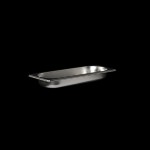 GN2/8 stainless steel Gastronorm Tray, full H. 40 mm