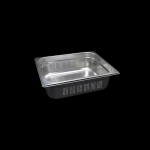 Perforated stainless steel Gastronorm Tray GN 1/2 H. 100 mm