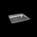 GN 2/3 Perforated stainless steel Gastronorm Tray H. 40 mm