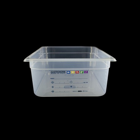 Polypropylene GN 1/1 tray H. 150 mm HACCP