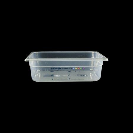 Polypropylene tray GN 1/2 H. 100 mm HACCP