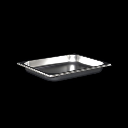 Stainless steel Gastronorm Tray GN 1/2 Full H. 55 mm