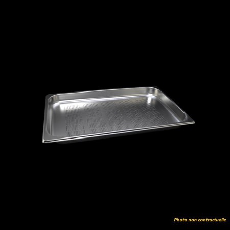 GN1/1 Perforated Stainless steel Gastronorm Tray H. 65 mm