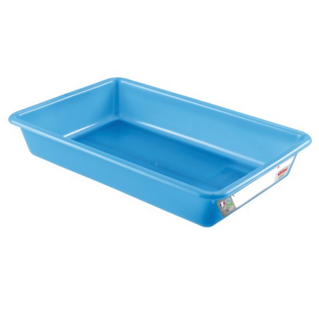 8-litre flat food container