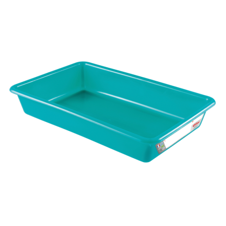 5L white HACCP flat tray