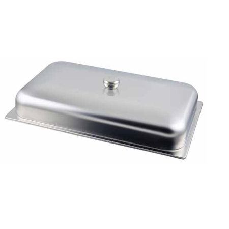 Couvercle inox AISI 304 bombé avec poignée GN...