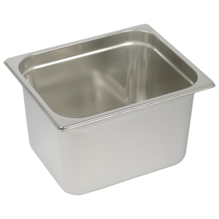 Bac Gastro Inox AISI 304 GN 1/2 Plein H. 200 mm...