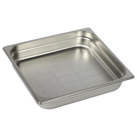 Bac Gastro Inox AISI 304 Perforé GN 2/3 H. 65...