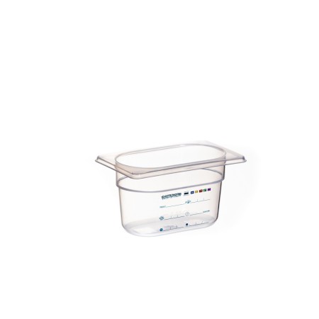 Bac Polypropylène GN 1/9 H. 100 mm HACCP