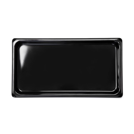 Plat gastro en mélamine GN 1/3 H. 40 mm - noir...