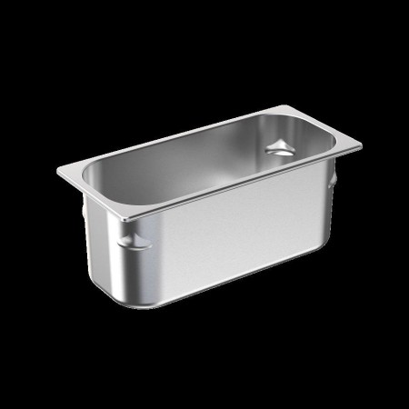 Bac Glacier inox AISI 304 - 360 x 165 hauteur 150 mm Anti Encastrement - Gastroland
