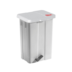 Pedal garbage can GILAC 50 L with lid