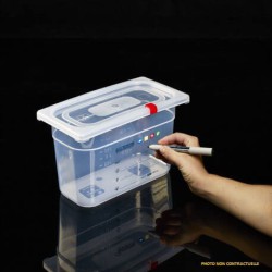 Polypropylene tray GN 1/2 H. 100 mm HACCP